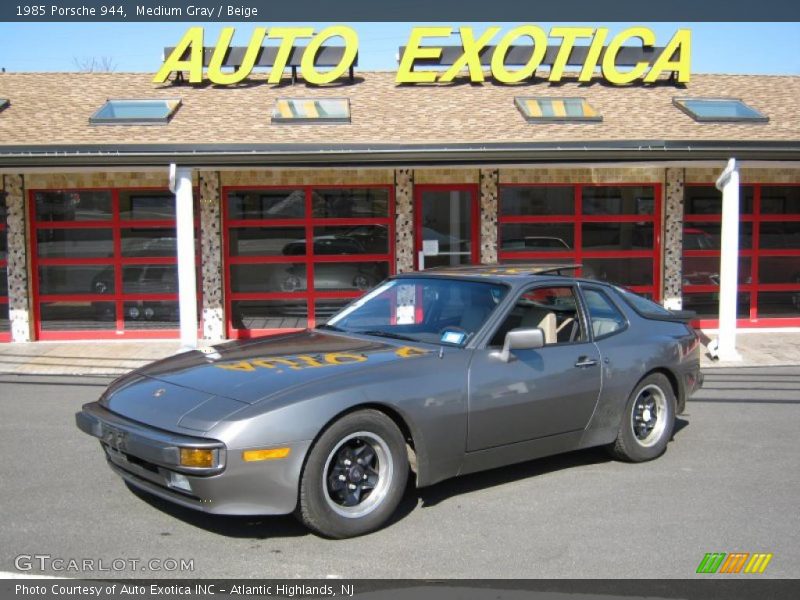 Medium Gray / Beige 1985 Porsche 944