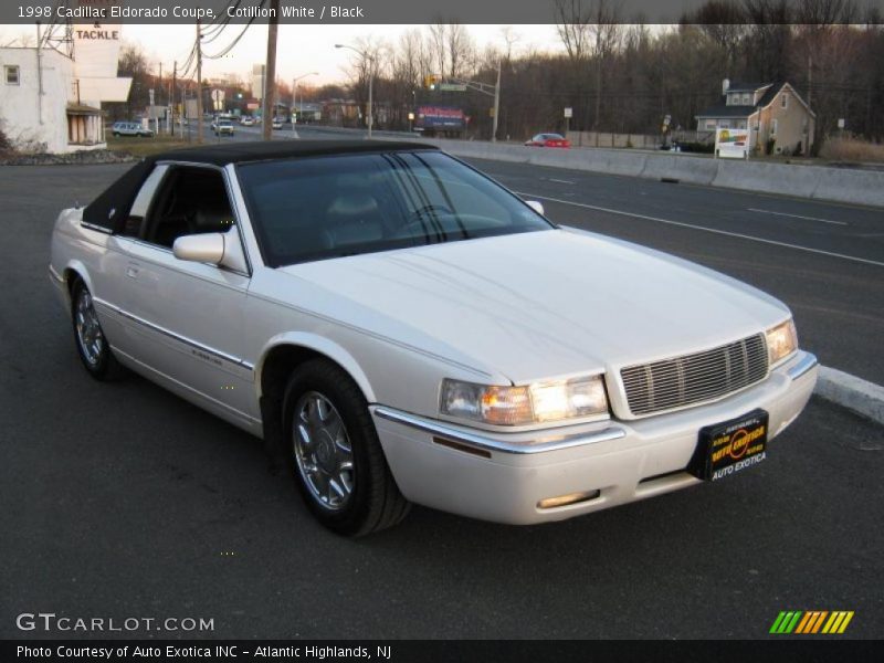 Cotillion White / Black 1998 Cadillac Eldorado Coupe