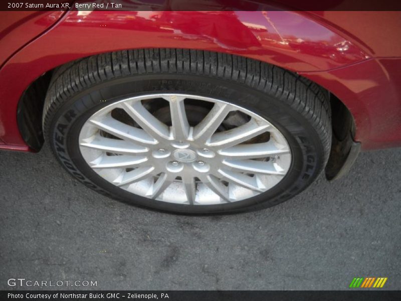 Berry Red / Tan 2007 Saturn Aura XR