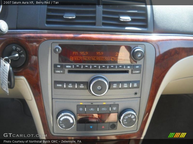 Berry Red / Tan 2007 Saturn Aura XR