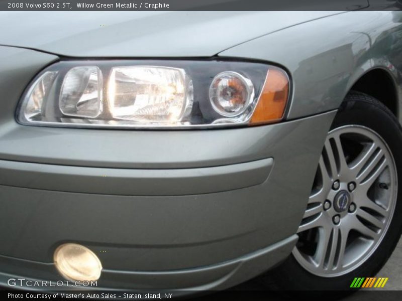 Willow Green Metallic / Graphite 2008 Volvo S60 2.5T