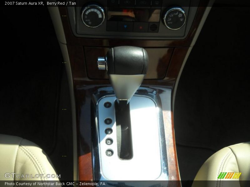 Berry Red / Tan 2007 Saturn Aura XR