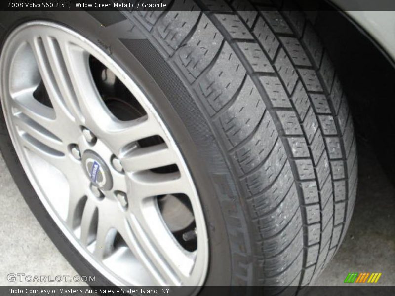 Willow Green Metallic / Graphite 2008 Volvo S60 2.5T