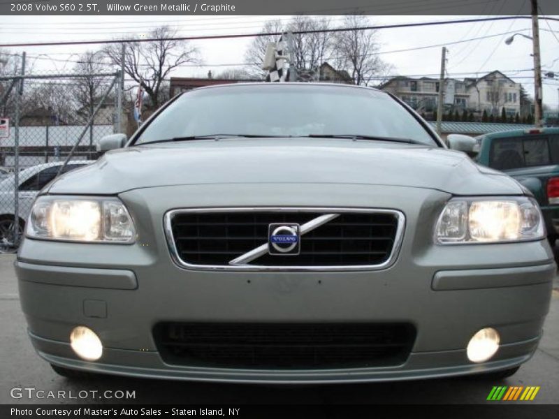 Willow Green Metallic / Graphite 2008 Volvo S60 2.5T