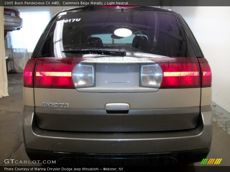 Cashmere Beige Metallic / Light Neutral 2005 Buick Rendezvous CX AWD