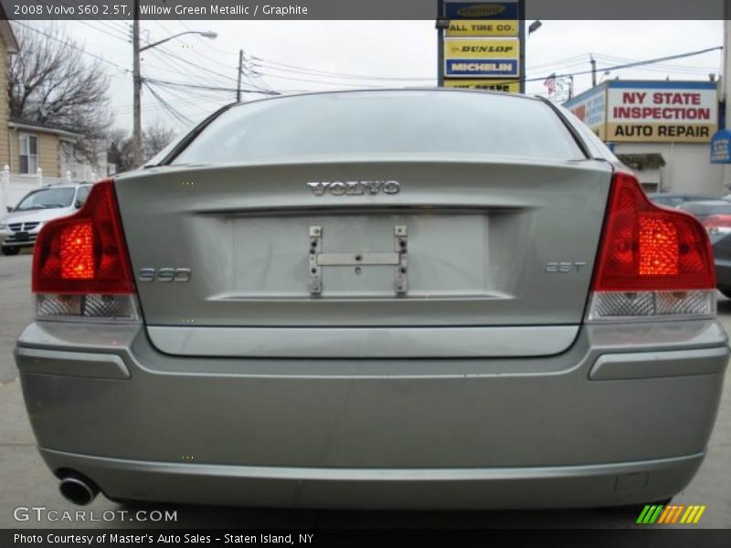 Willow Green Metallic / Graphite 2008 Volvo S60 2.5T