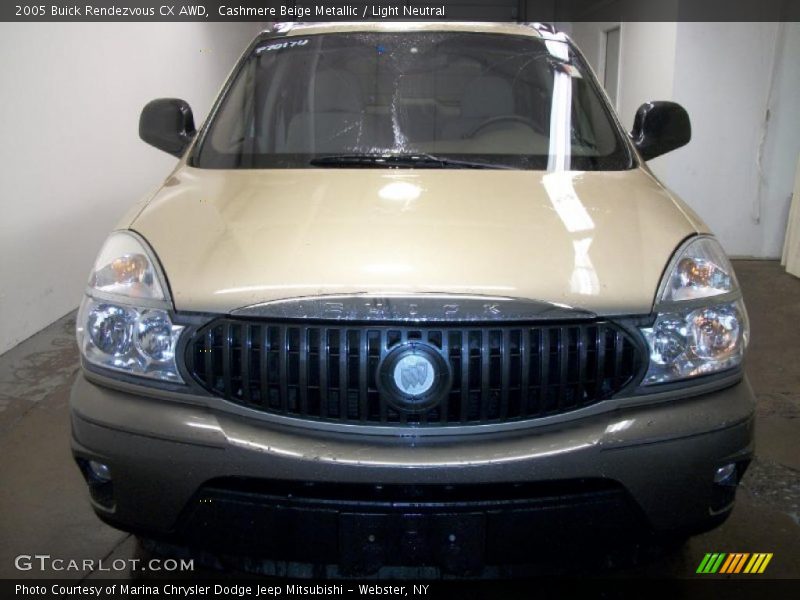 Cashmere Beige Metallic / Light Neutral 2005 Buick Rendezvous CX AWD