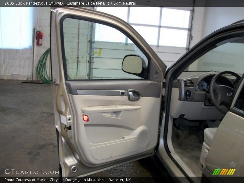 Cashmere Beige Metallic / Light Neutral 2005 Buick Rendezvous CX AWD