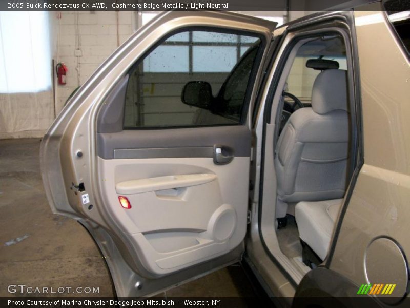 Cashmere Beige Metallic / Light Neutral 2005 Buick Rendezvous CX AWD