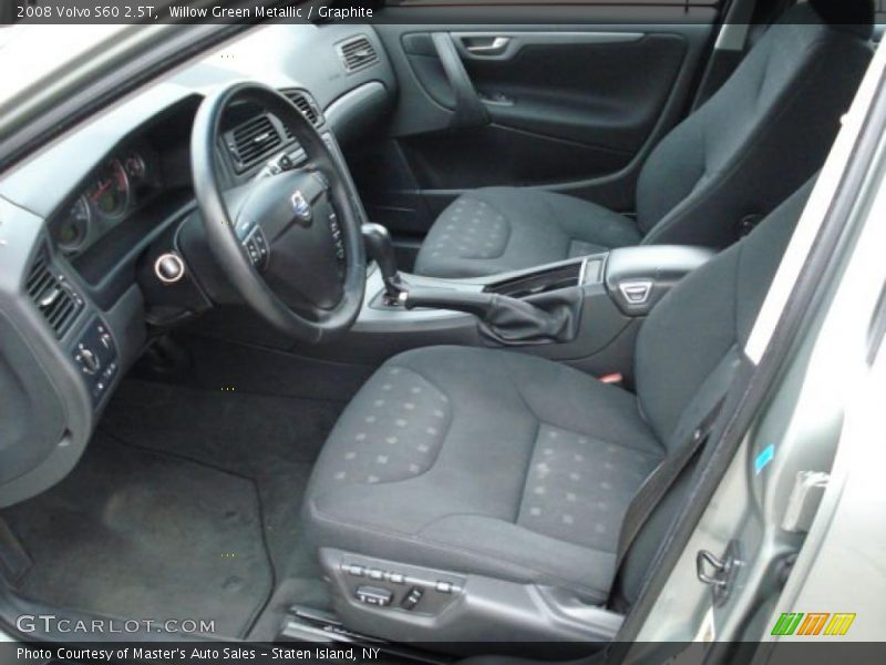 Willow Green Metallic / Graphite 2008 Volvo S60 2.5T