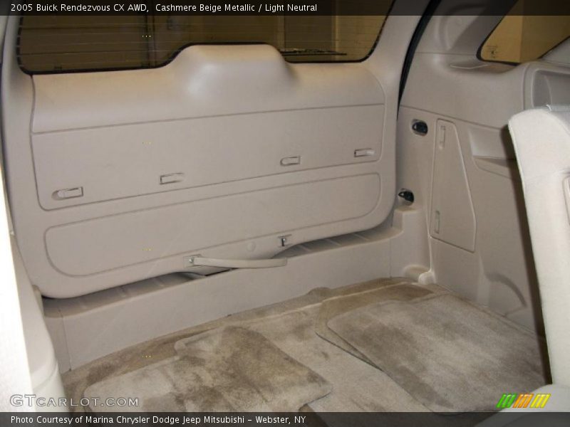 Cashmere Beige Metallic / Light Neutral 2005 Buick Rendezvous CX AWD