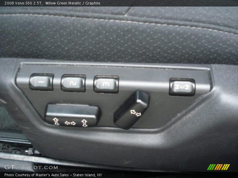 Willow Green Metallic / Graphite 2008 Volvo S60 2.5T