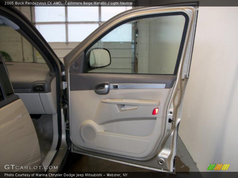 Cashmere Beige Metallic / Light Neutral 2005 Buick Rendezvous CX AWD