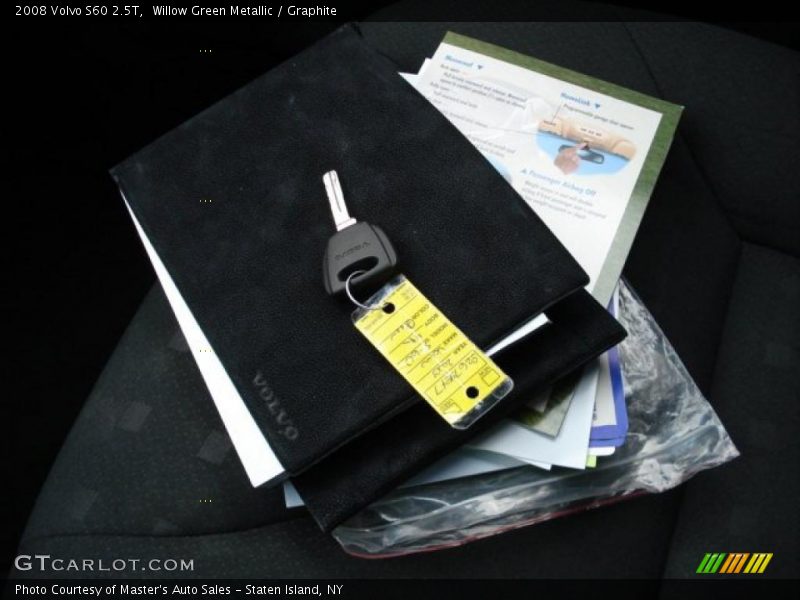 Willow Green Metallic / Graphite 2008 Volvo S60 2.5T