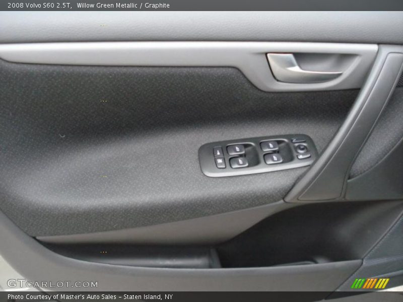 Willow Green Metallic / Graphite 2008 Volvo S60 2.5T
