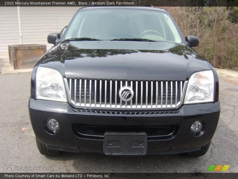 Black / Medium Dark Parchment 2003 Mercury Mountaineer Premier AWD