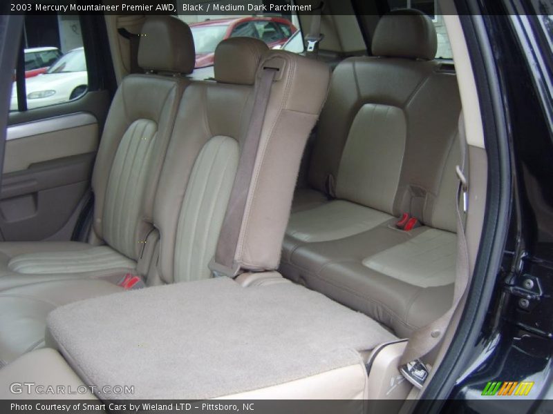 Black / Medium Dark Parchment 2003 Mercury Mountaineer Premier AWD