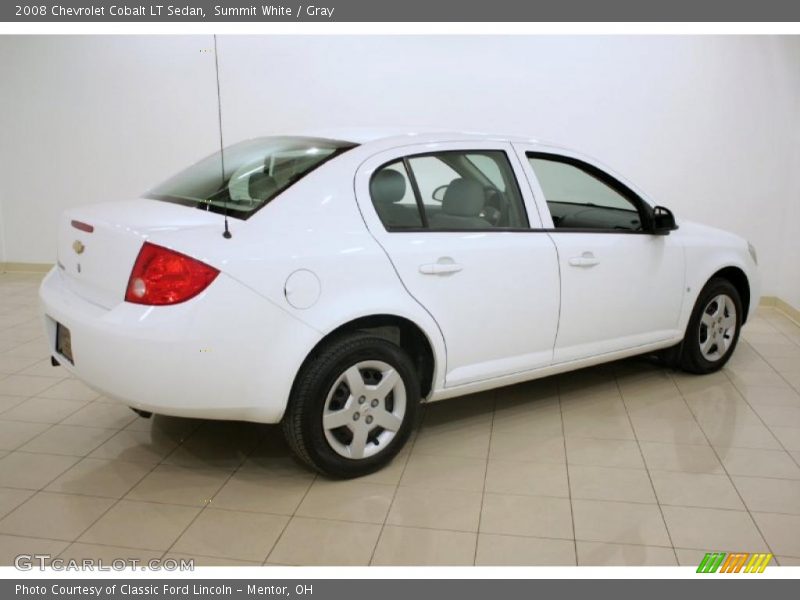 Summit White / Gray 2008 Chevrolet Cobalt LT Sedan