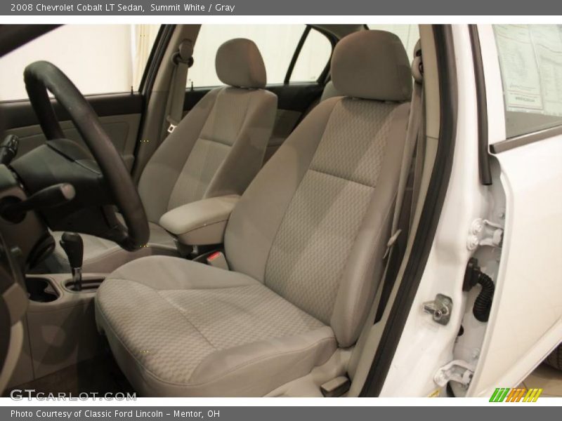 Summit White / Gray 2008 Chevrolet Cobalt LT Sedan