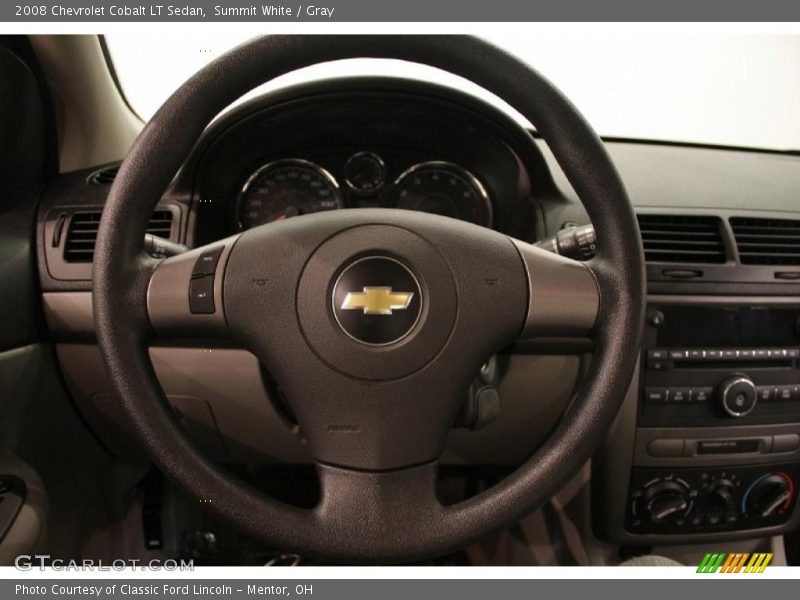 Summit White / Gray 2008 Chevrolet Cobalt LT Sedan