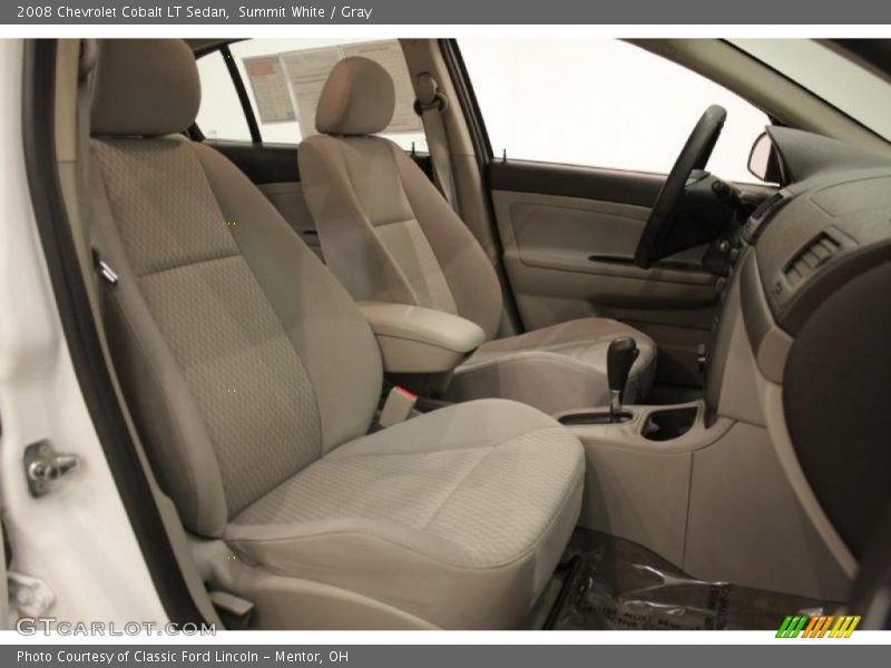 Summit White / Gray 2008 Chevrolet Cobalt LT Sedan