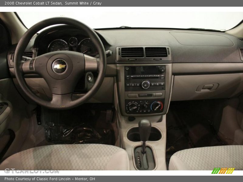 Summit White / Gray 2008 Chevrolet Cobalt LT Sedan