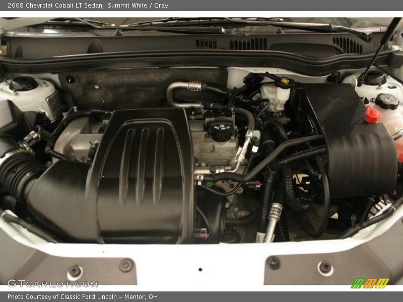 Summit White / Gray 2008 Chevrolet Cobalt LT Sedan