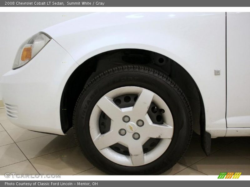Summit White / Gray 2008 Chevrolet Cobalt LT Sedan
