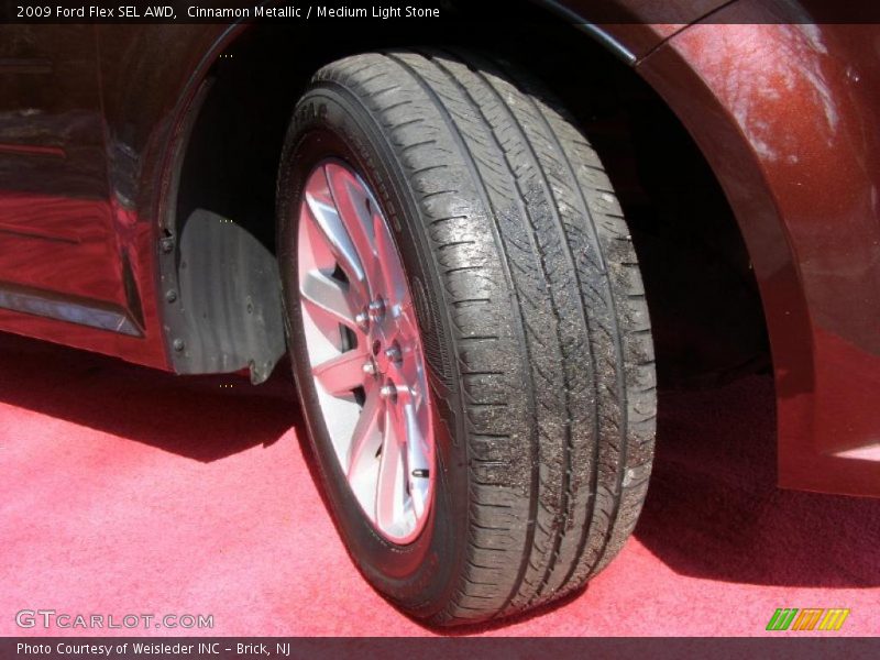 Cinnamon Metallic / Medium Light Stone 2009 Ford Flex SEL AWD