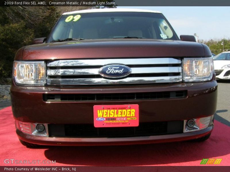 Cinnamon Metallic / Medium Light Stone 2009 Ford Flex SEL AWD