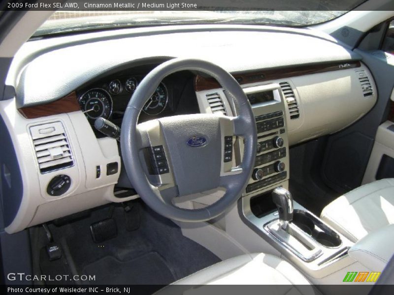 Cinnamon Metallic / Medium Light Stone 2009 Ford Flex SEL AWD
