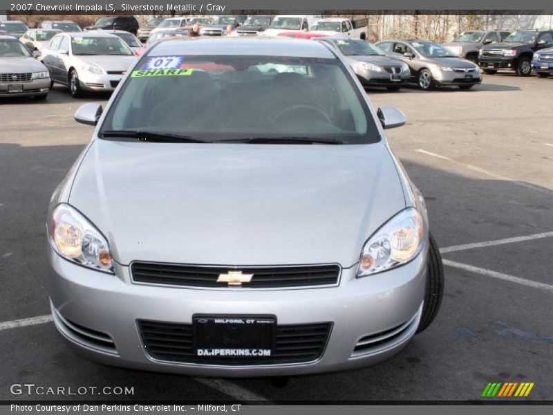 Silverstone Metallic / Gray 2007 Chevrolet Impala LS