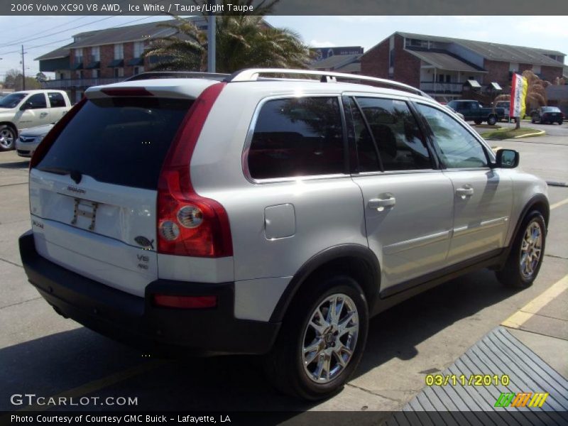 Ice White / Taupe/Light Taupe 2006 Volvo XC90 V8 AWD