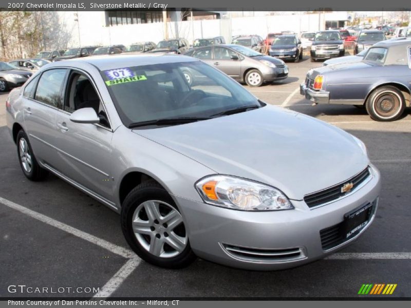 Silverstone Metallic / Gray 2007 Chevrolet Impala LS