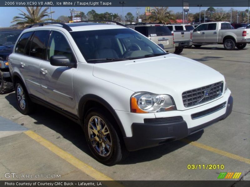 Ice White / Taupe/Light Taupe 2006 Volvo XC90 V8 AWD