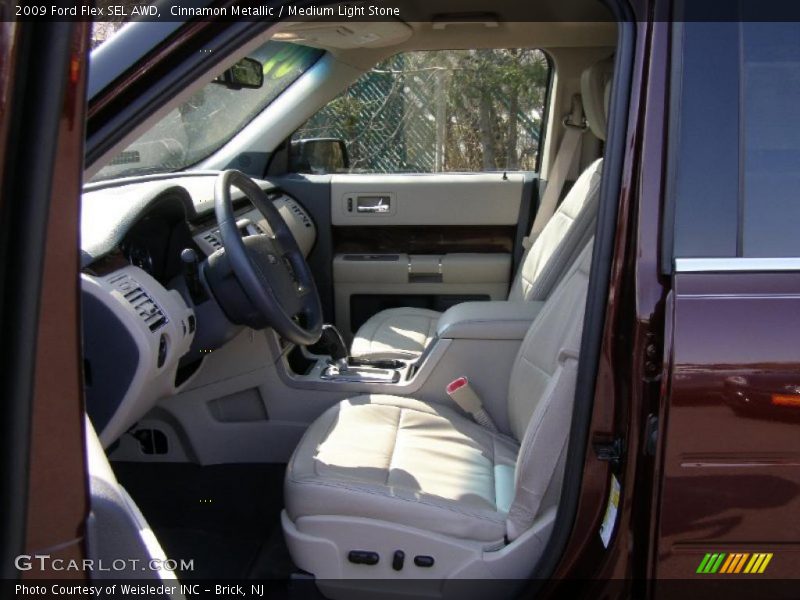 Cinnamon Metallic / Medium Light Stone 2009 Ford Flex SEL AWD