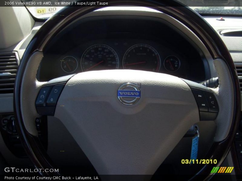 Ice White / Taupe/Light Taupe 2006 Volvo XC90 V8 AWD