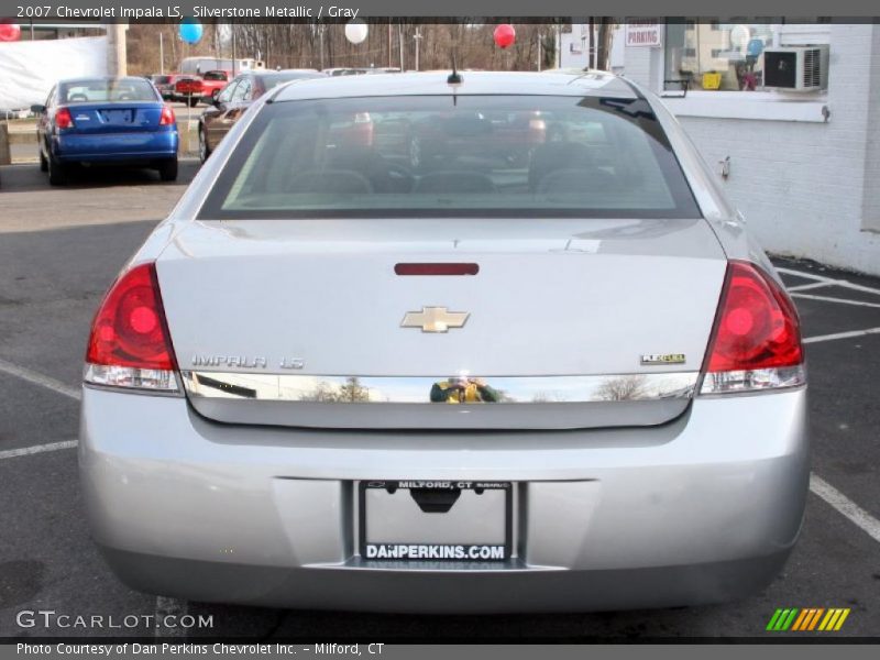 Silverstone Metallic / Gray 2007 Chevrolet Impala LS