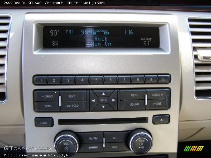 Cinnamon Metallic / Medium Light Stone 2009 Ford Flex SEL AWD