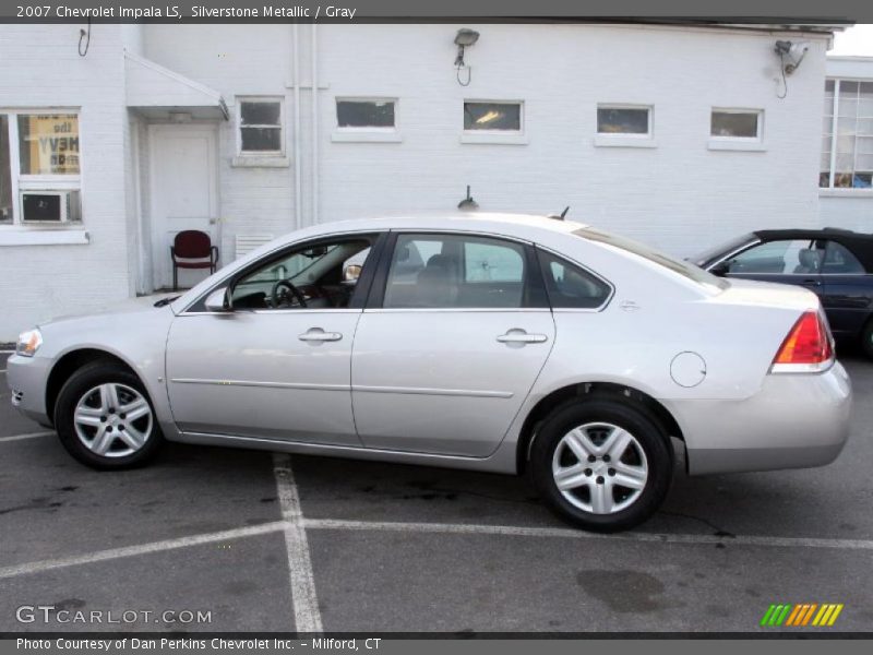 Silverstone Metallic / Gray 2007 Chevrolet Impala LS