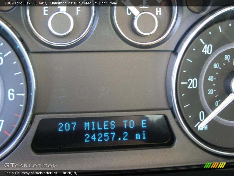 Cinnamon Metallic / Medium Light Stone 2009 Ford Flex SEL AWD