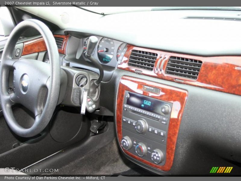 Silverstone Metallic / Gray 2007 Chevrolet Impala LS