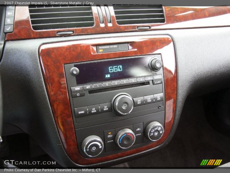 Silverstone Metallic / Gray 2007 Chevrolet Impala LS