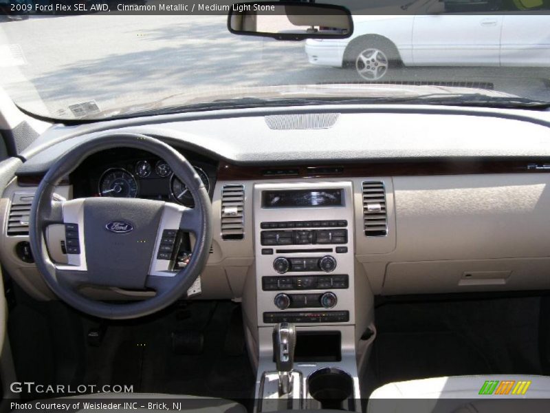 Cinnamon Metallic / Medium Light Stone 2009 Ford Flex SEL AWD