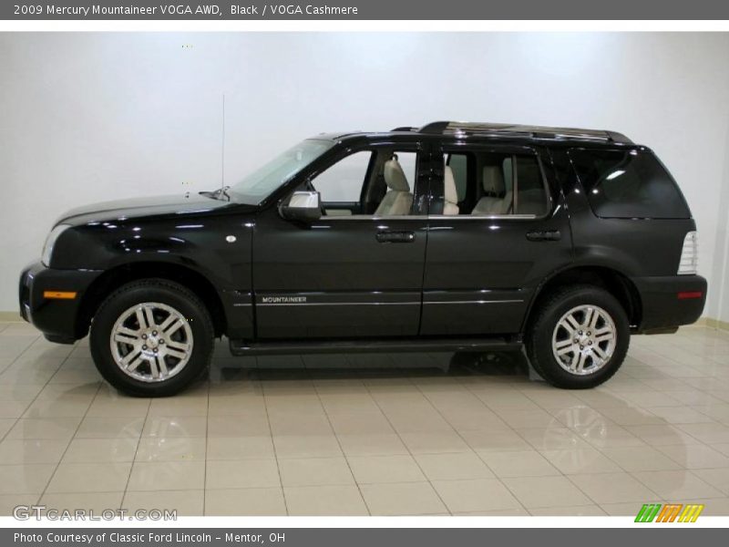 Black / VOGA Cashmere 2009 Mercury Mountaineer VOGA AWD