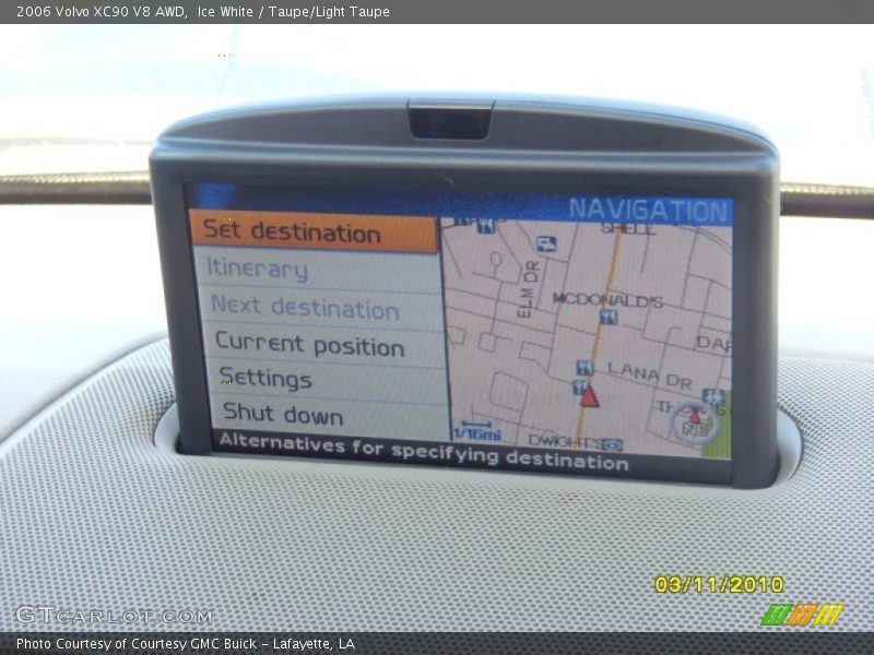 Ice White / Taupe/Light Taupe 2006 Volvo XC90 V8 AWD