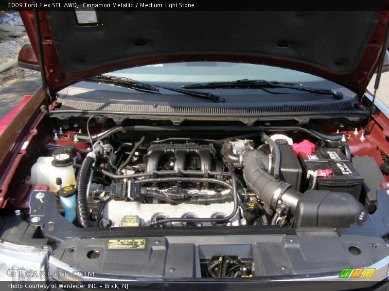 Cinnamon Metallic / Medium Light Stone 2009 Ford Flex SEL AWD