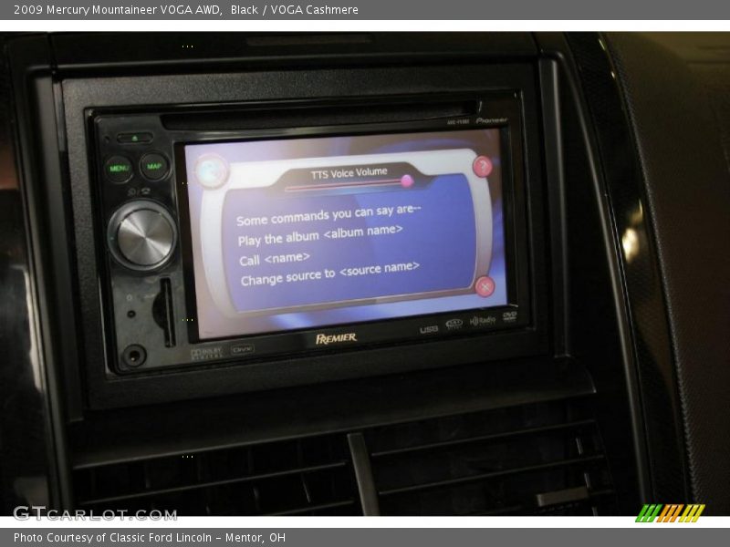 Black / VOGA Cashmere 2009 Mercury Mountaineer VOGA AWD