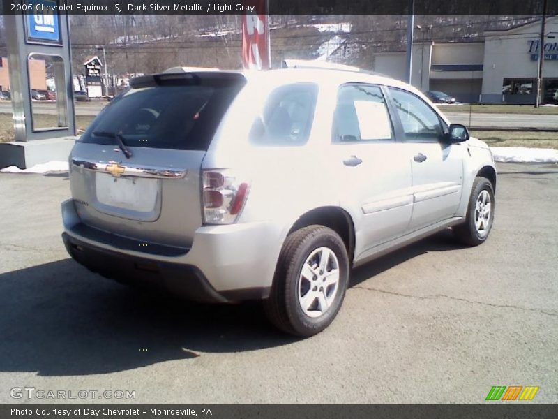 Dark Silver Metallic / Light Gray 2006 Chevrolet Equinox LS