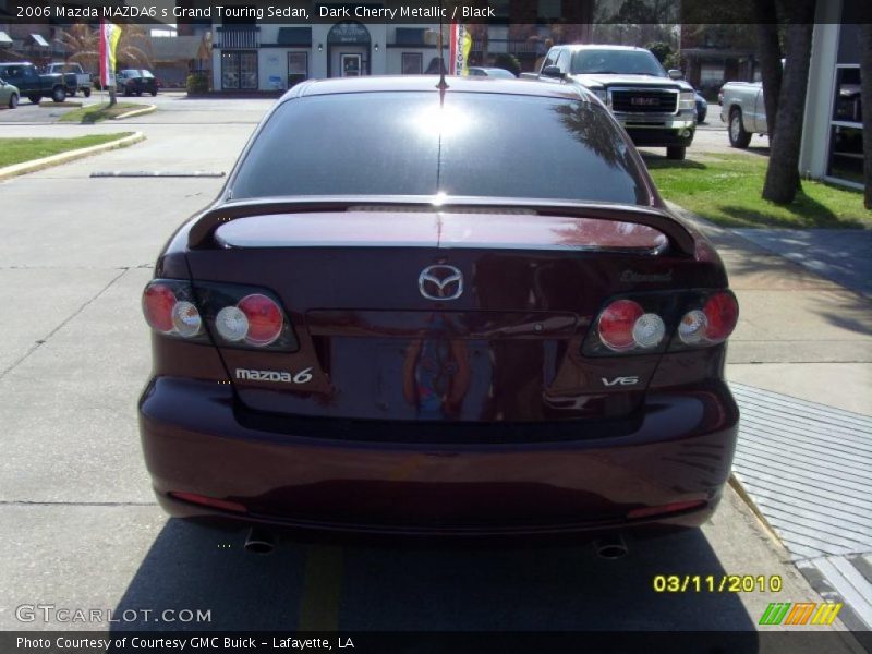 Dark Cherry Metallic / Black 2006 Mazda MAZDA6 s Grand Touring Sedan